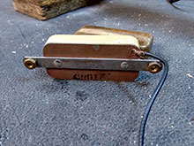 Vintage guitar pickup restoration Repair